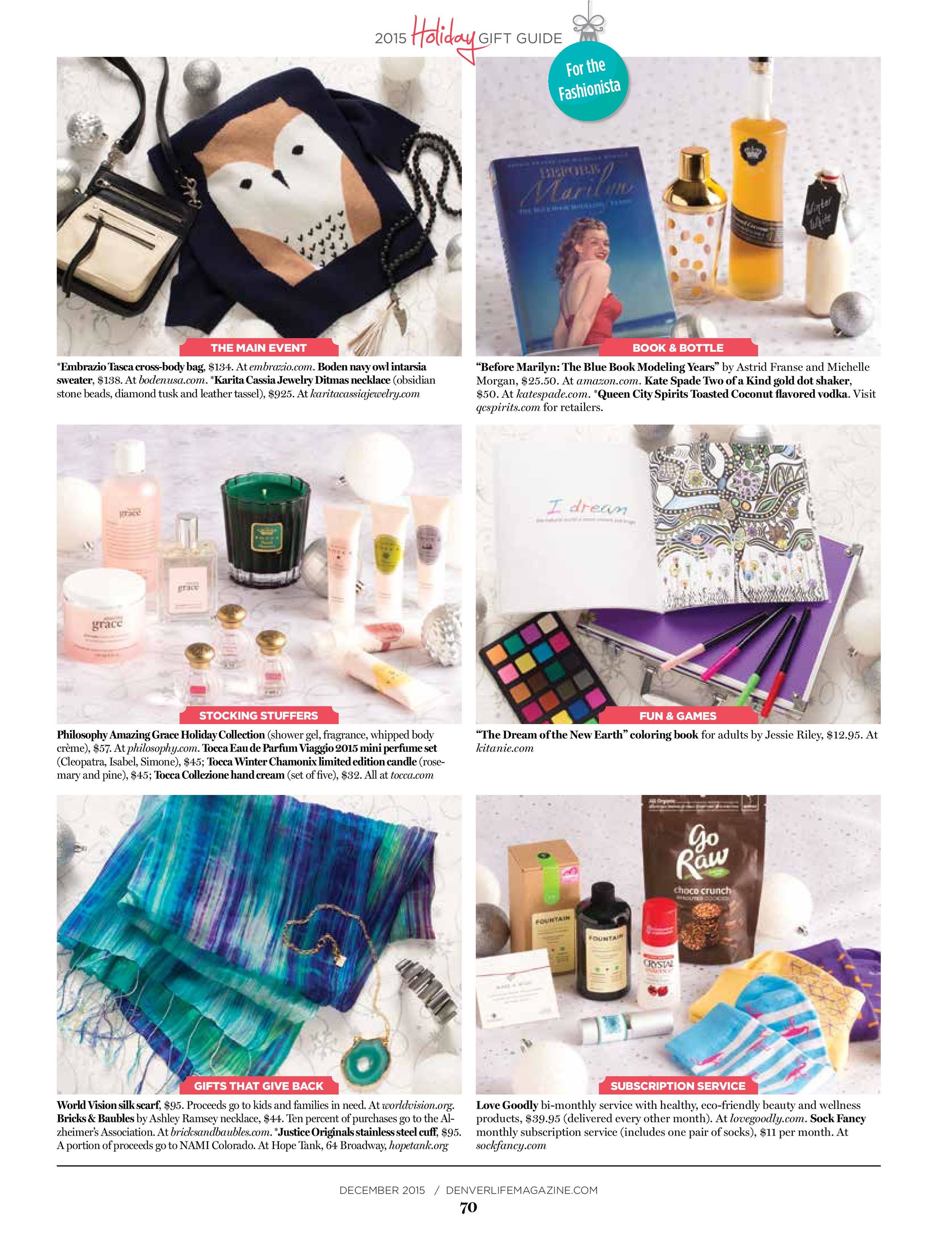 Denver Life Holiday gift guide