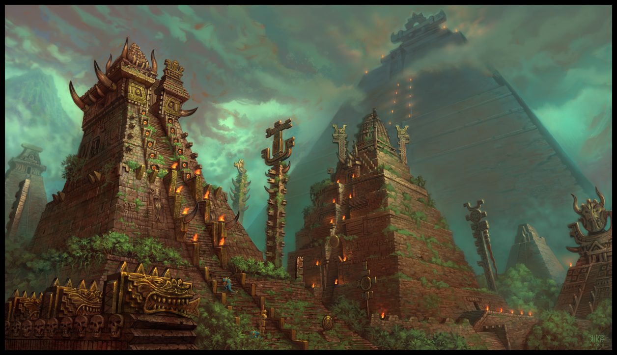 Jonathan Kirtz - Warhammer Online - Lizardmen Temple.png