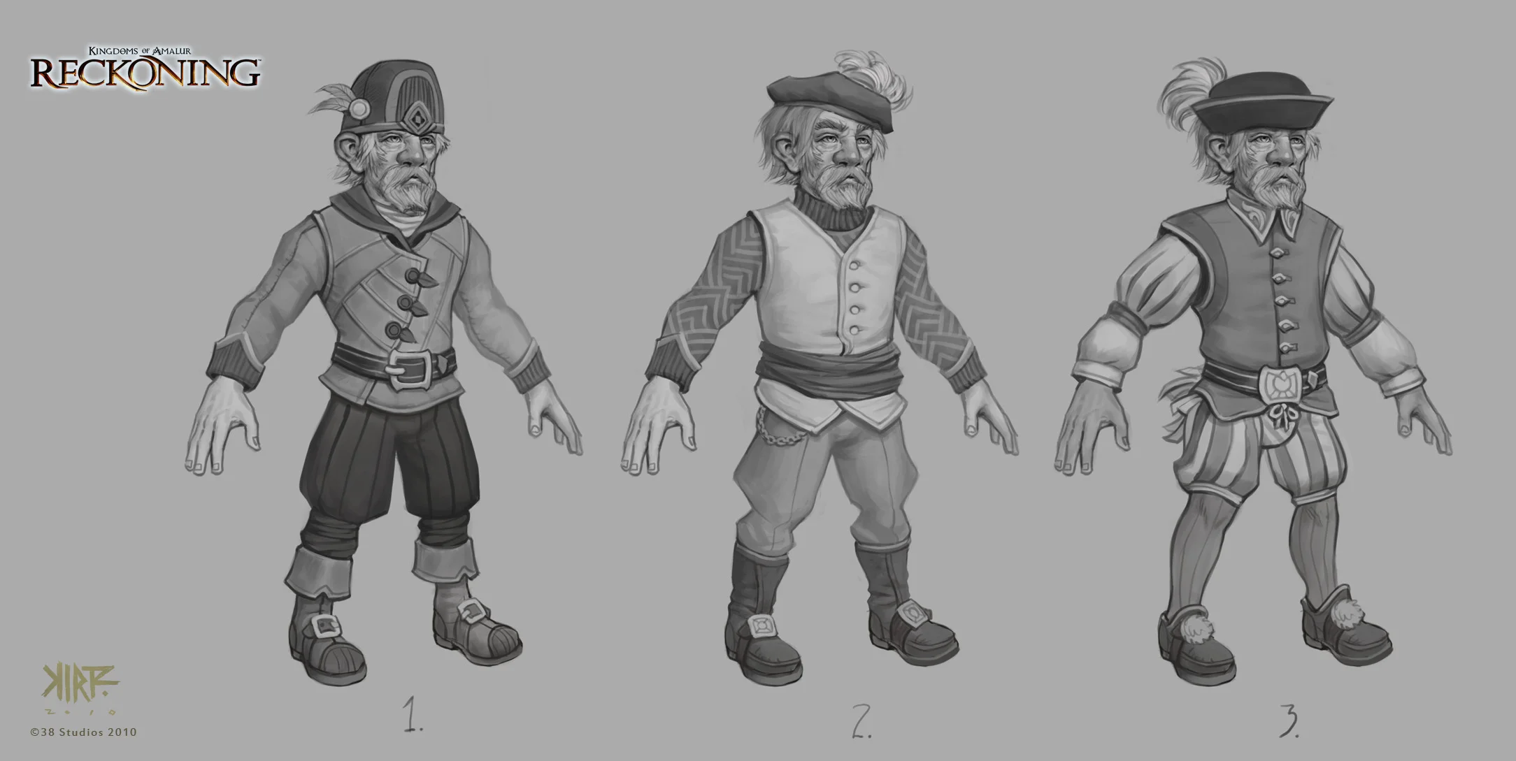 Jonathan Kirtz - Kingdoms of Amalur - Gnome Commoner Sketches.jpg