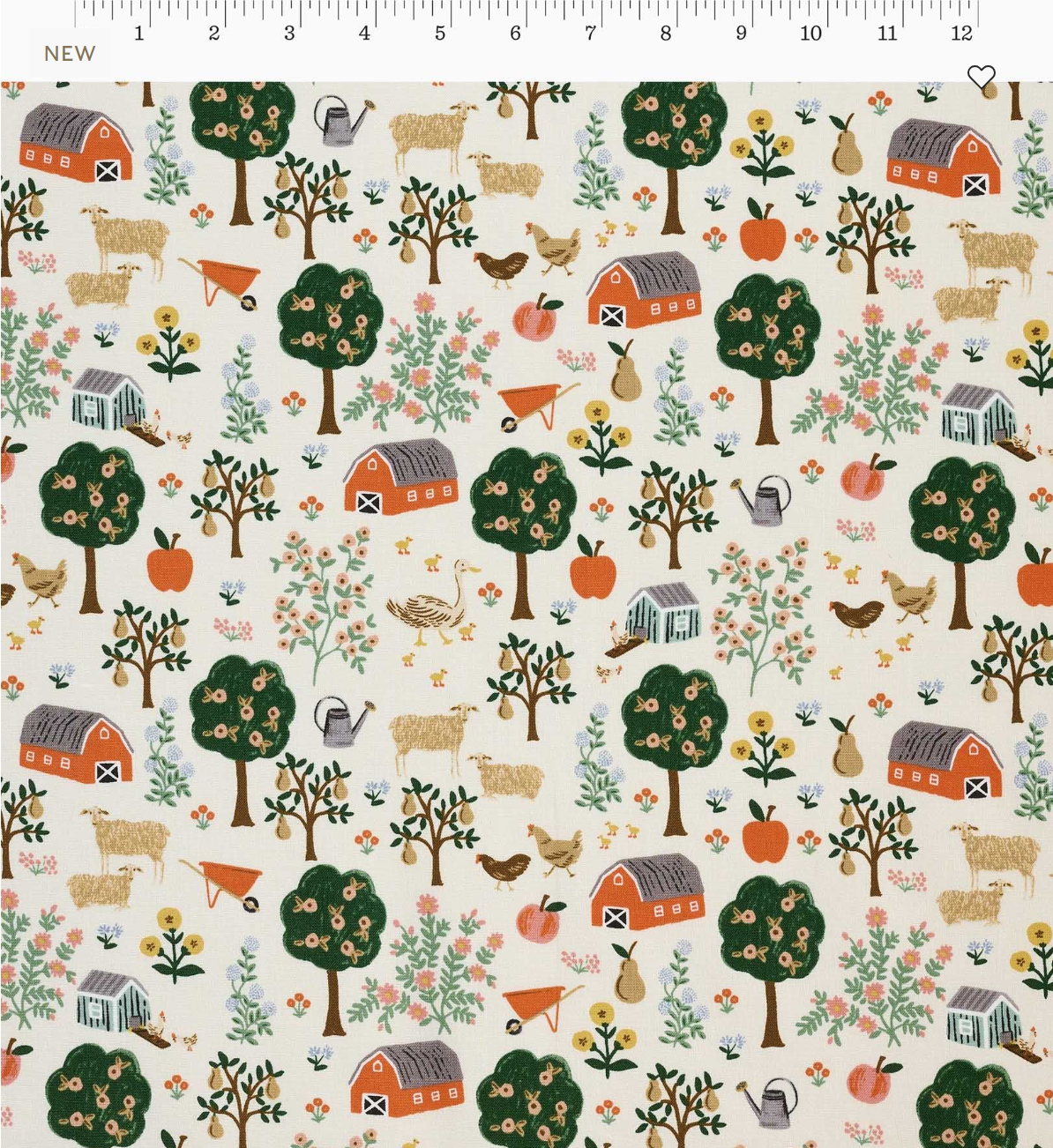 Farmhouse in Cream - Home Sweet Home by Rifle Paper Co.