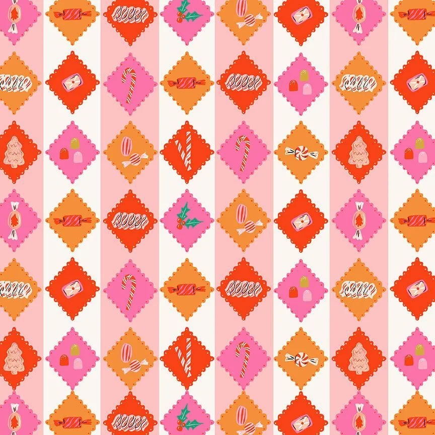 Holiday Treats Multi - Holly Jolly by Faye Guanipa