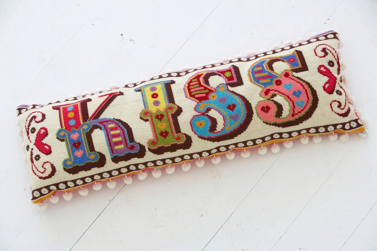 Kiss Counted Cross Stitch Kit--Emily Peacock