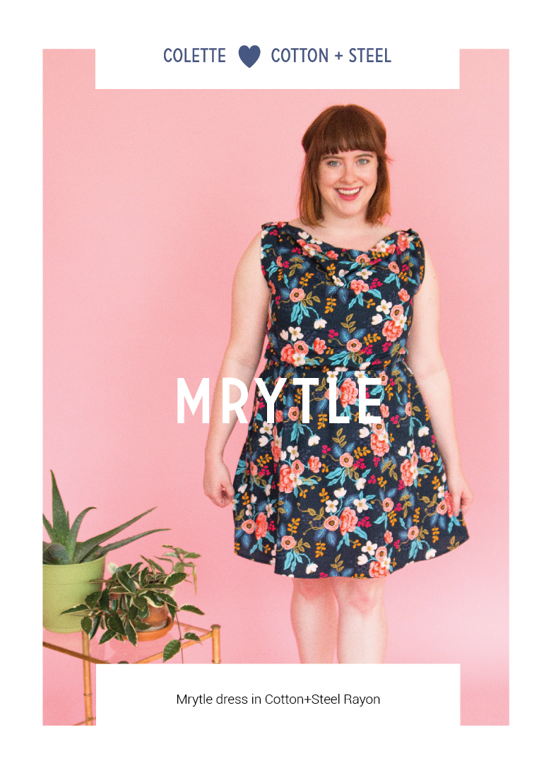 Mrytle by Colette Patterns via The Crafty Mastermind