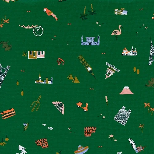 Explorer in Hunter Amalfi by Rifle Paper Co. Get it from The Crafty Mastermind