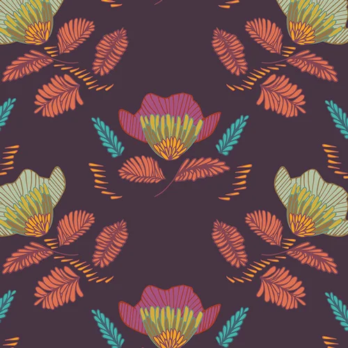 Pressed Ablossom Royal- Autumn Vibes by Maureen Cracknell