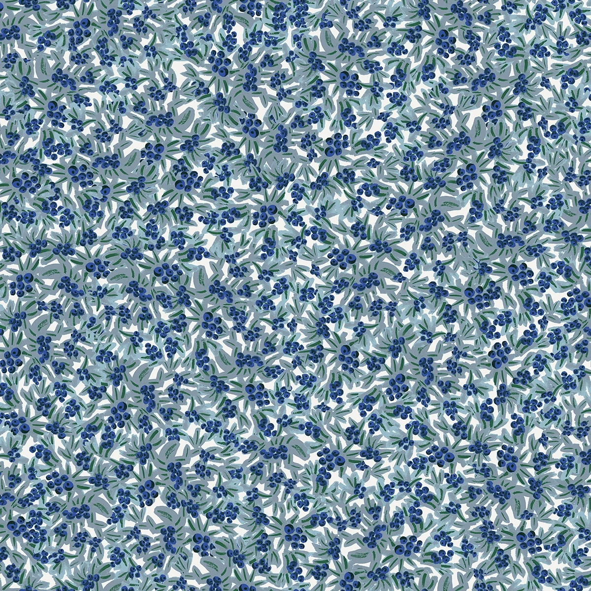 Blueberries Blue- Meadow by Rifle Paper Co.
