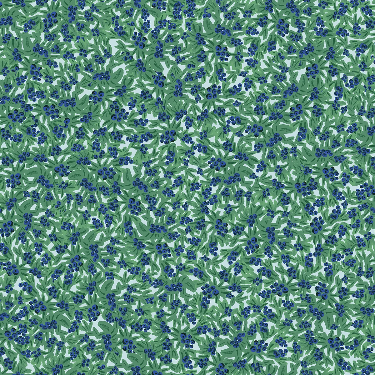 Blueberries Green- Meadow by Rifle Paper Co.