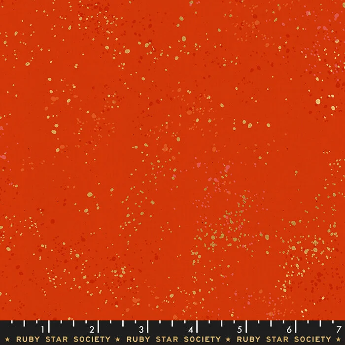 Warm Red -Speckled by Rashida Coleman-Hale and Ruby Star Society