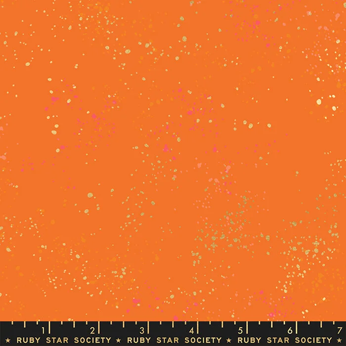 Burnt Orange - Speckled by Rashida Coleman-Hale and Ruby Star Society