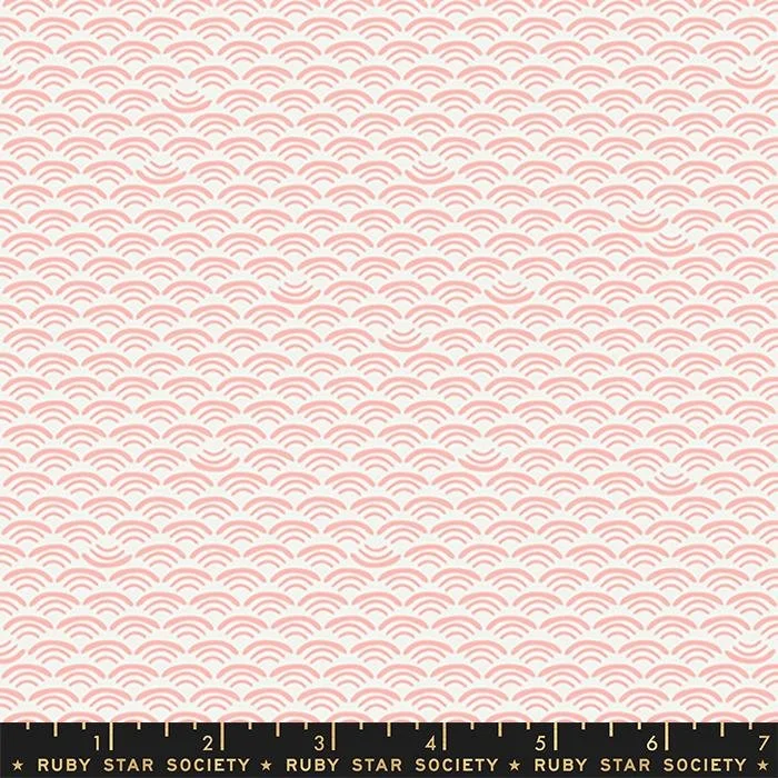 Smile and Wave Peach Fuzz -Koi Pond by Rashida Coleman-Hale