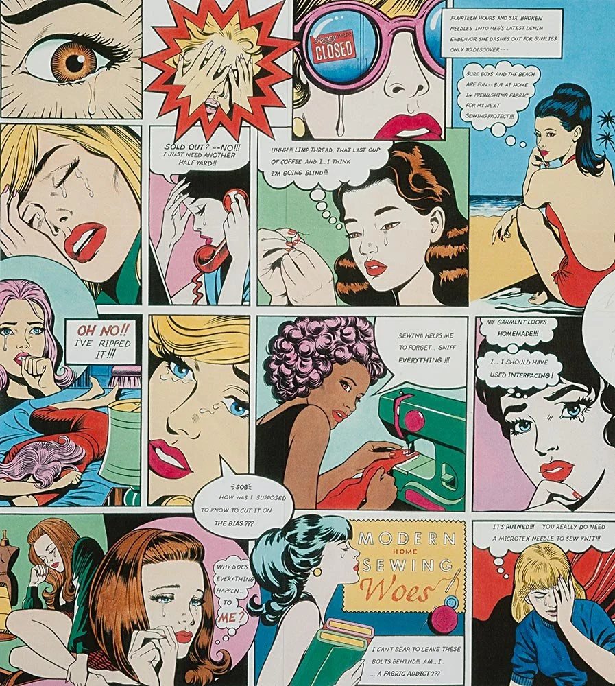 Sewing Sorrows- Nicole's Prints by Alexander Henry