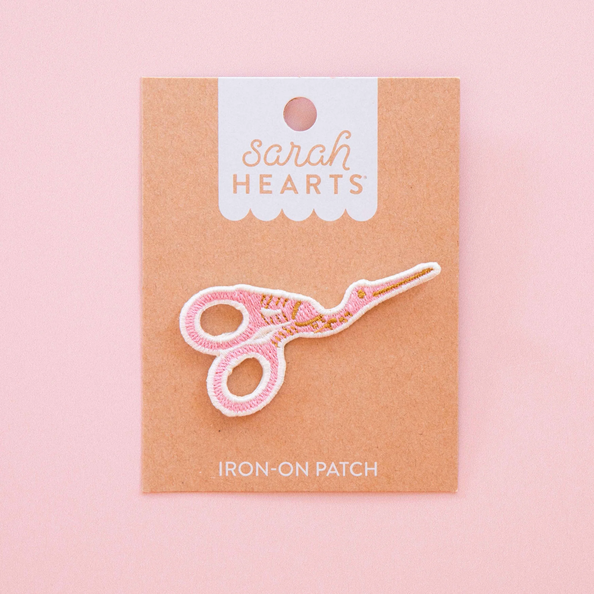 PA007 Pink Stork Scissor Patch.jpg