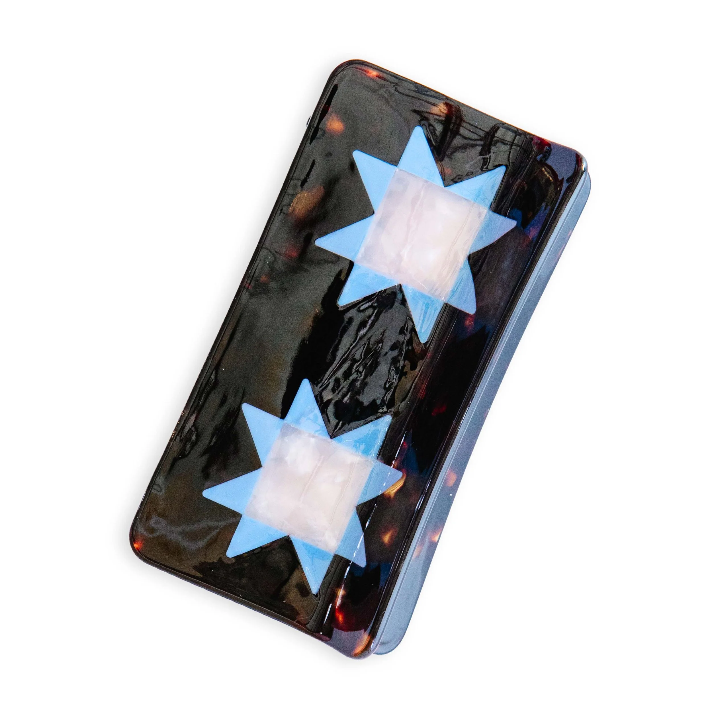 Quilt Block Large Hair Claw Clip- by Sarah Hearts