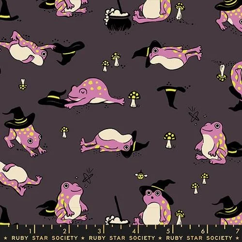 Frogmiliars Eggplant -Freaky Familiars Sarah Watts and Ruby Star Society