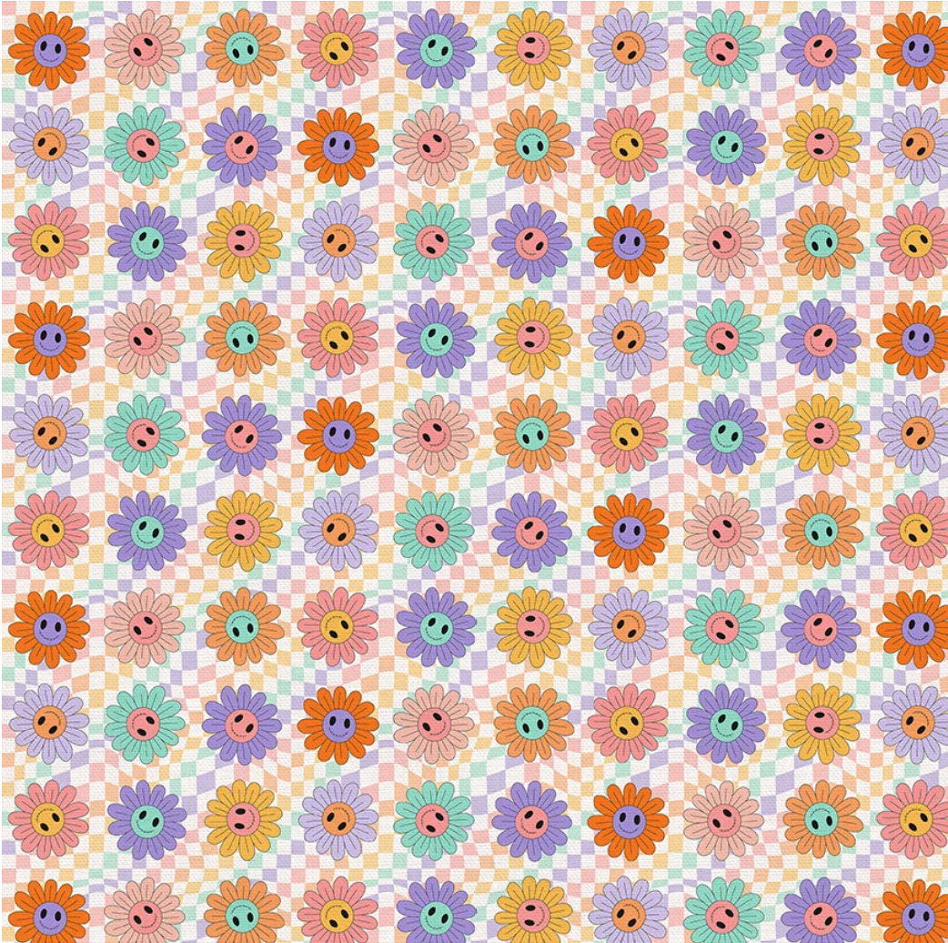Groovy Flowers- Groovy Halloween by PBS Fabrics