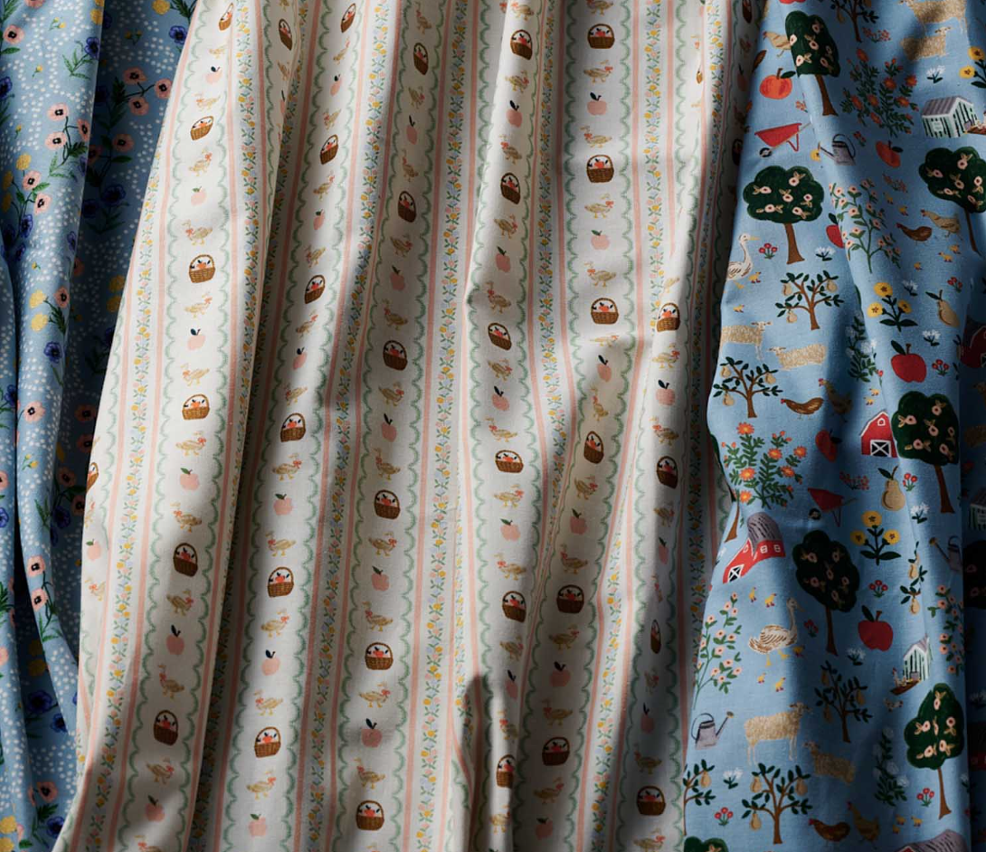 Farmhouse Stripe Cream - Home Sweet Home by Rifle Paper Co.