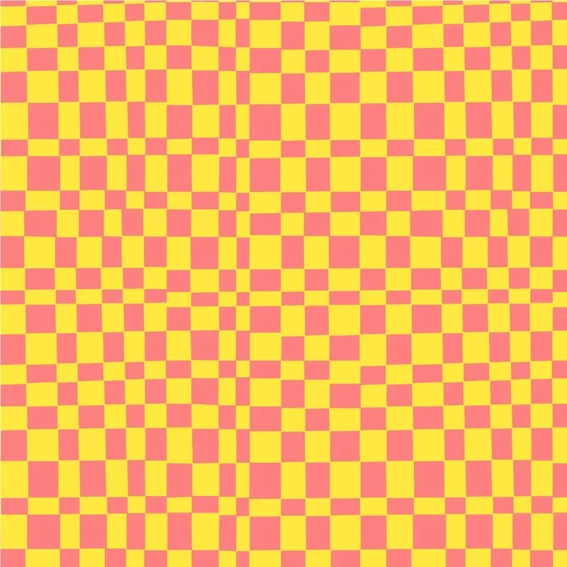 Checker Glow/Limeade - Kaleidoscope by Annabel Wrigley