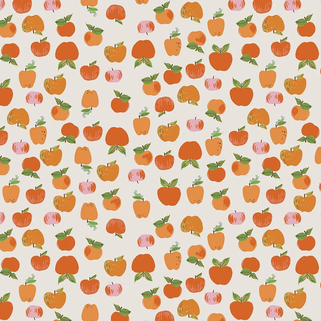Apple Red- Heather Ross Favourites by Heather Ross