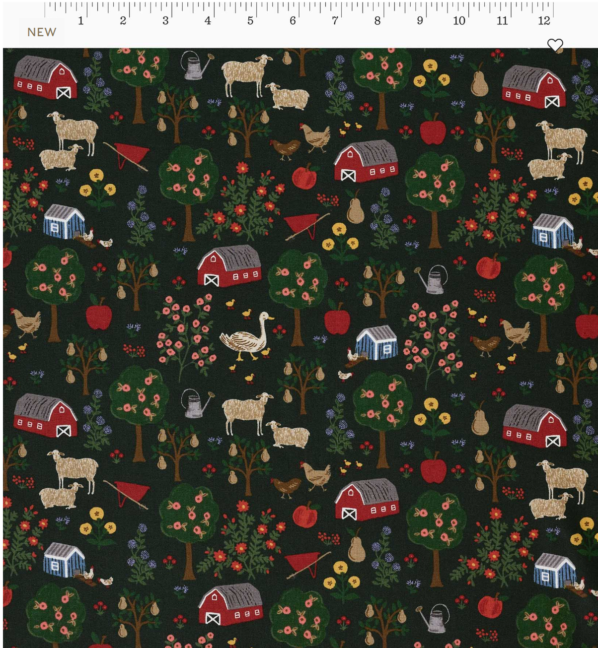 Farmhouse in Evergreen - Home Sweet Home by Rifle Paper Co.