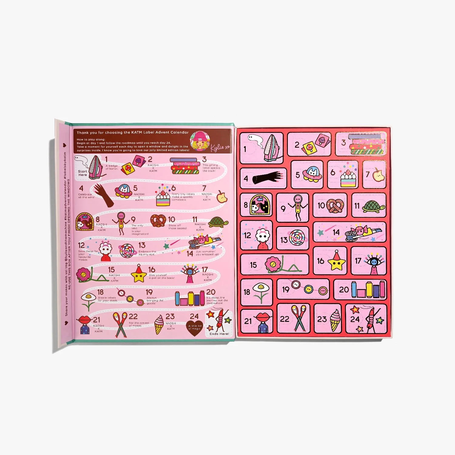 Kylie and the Machine 2025 Advent Calendar - 24 Window (Copy)