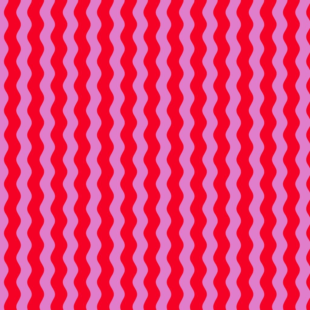 Wave Red Pink- Annabel's Blenders by Annabel Wrigley