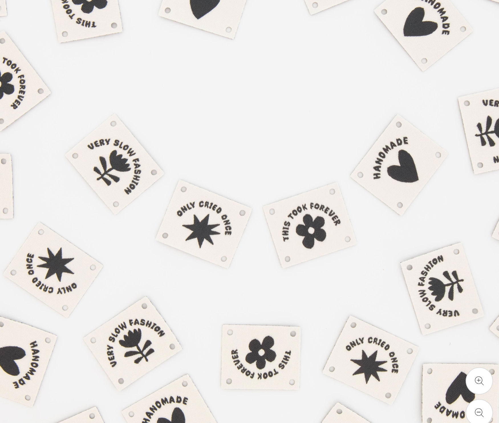 Quick Stitch Multipack Sewing Labels -Sarah Hearts