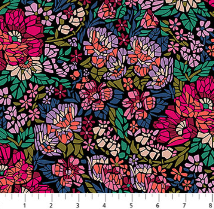 Mosaic Painted- Rhapsody by Anna Maria Textiles