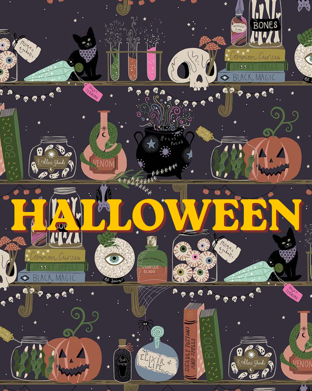 Halloween Fabric