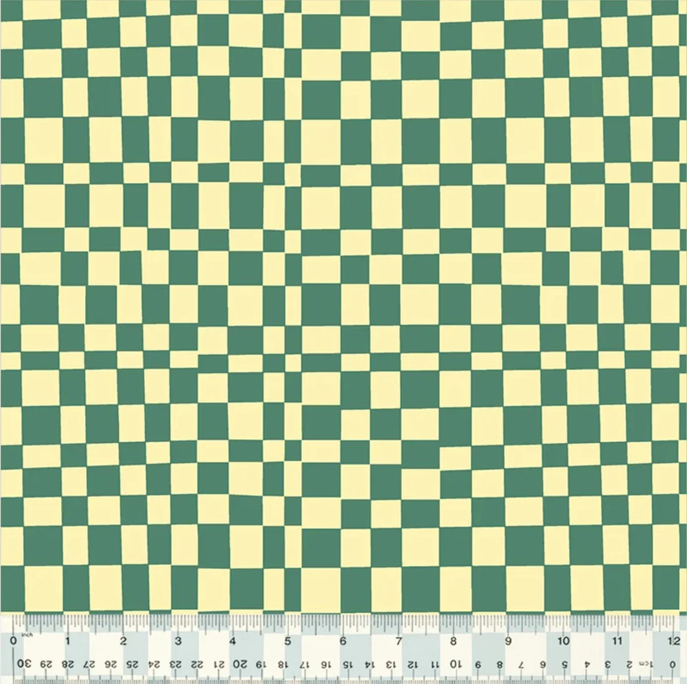 Checker Agave/Vanilla Custard- Kaleidoscope by Annabel Wrigley