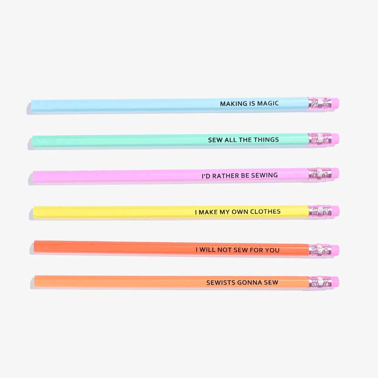 Sewing themed Pencils by Kylie and the Machine