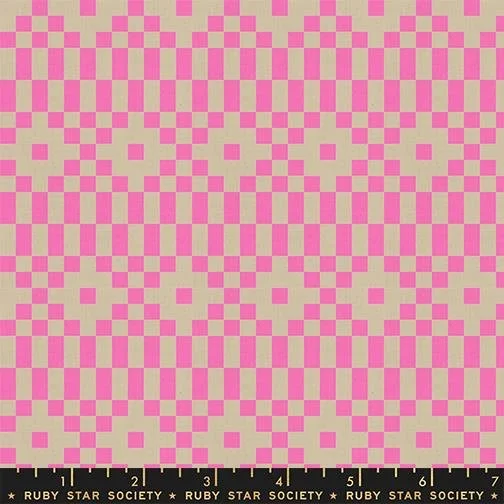Bit Mapped Neon Pink -LoFi by Rashida Coleman Hale & Ruby Star Society