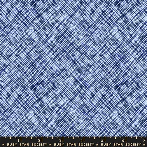 Crosshatch Lapis- Memento by Carolyn Friedlander and Ruby Star Society