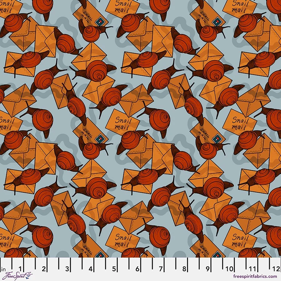 Snail Mail Blue- Love Letters by Club Hauer  PWRH135.BLUE.jpg