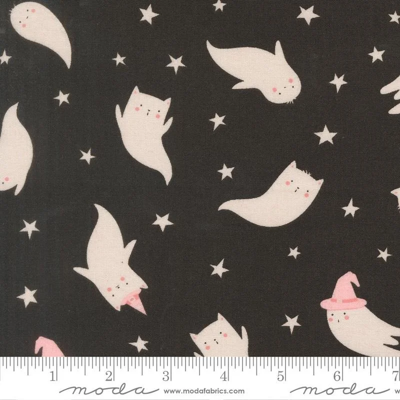 Ghosts Black Cat- Purrs and Boos by Elena Amo and Moda
