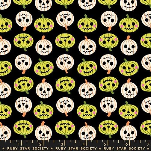 Pumpkin Party Black -Freaky Familiars by Ruby Star Society