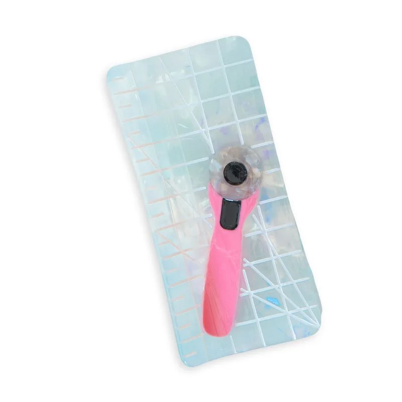 Ruler and Rotary Hair Claw Clip- by Sarah Hearts