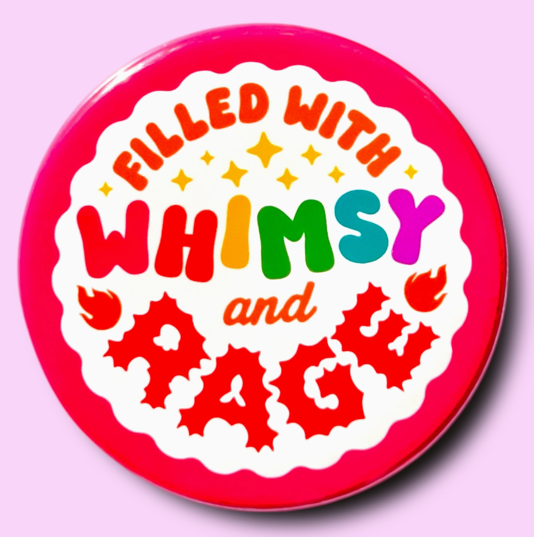 Filled With Whimsy and Rage- Small - Hissin' Kittens