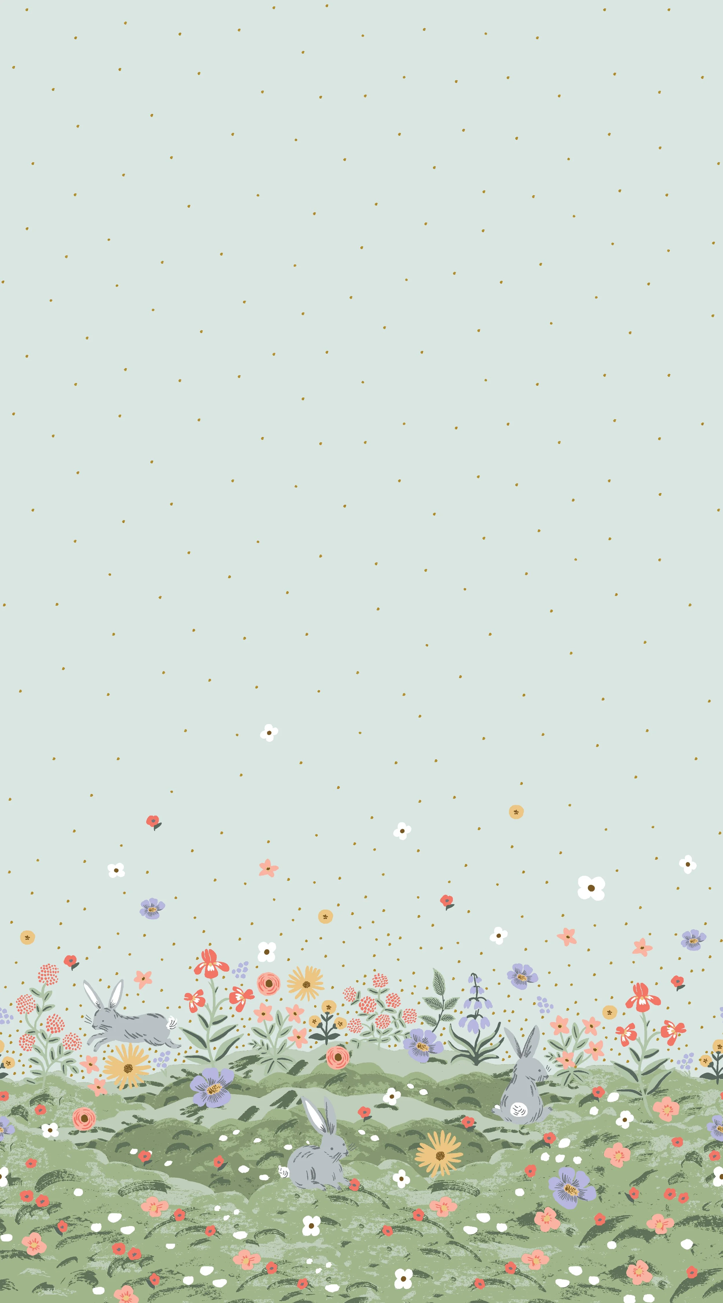 Spring Meadow Green -Easter II by Rifle Paper Co.