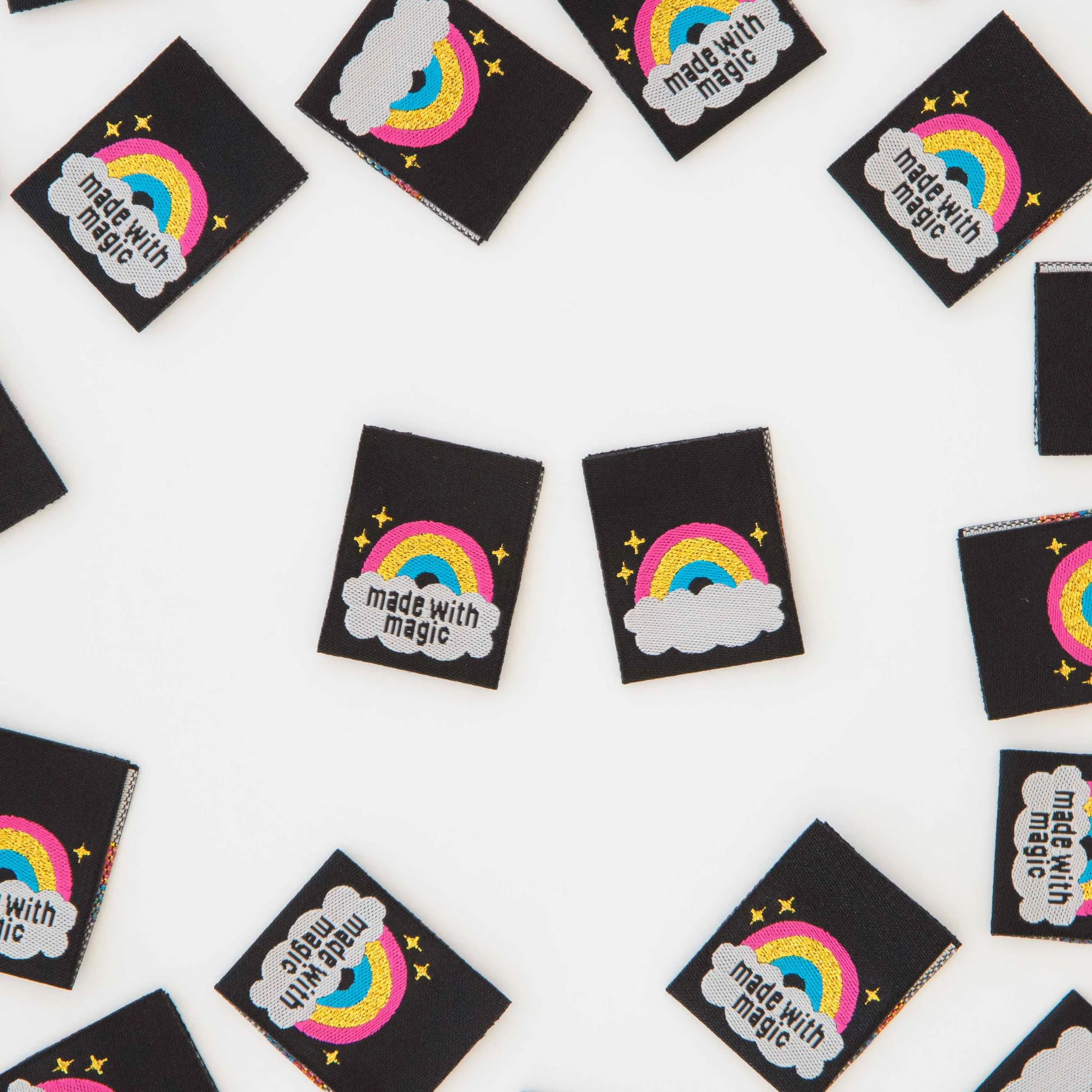 Made With Magic Sewing Labels -Sarah Hearts