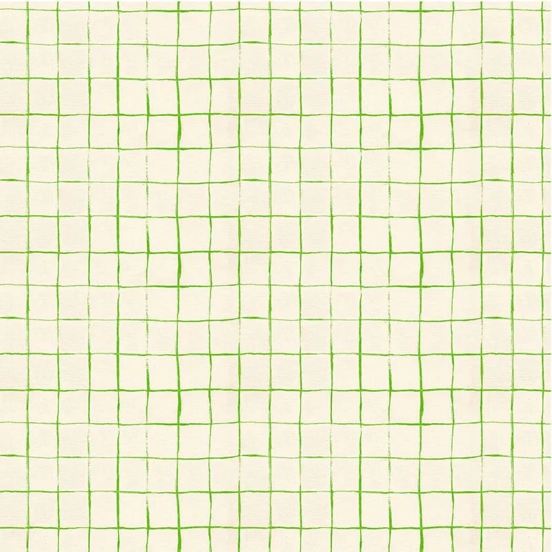 Drawn Plaid Cotton -Heather Ross By Hand