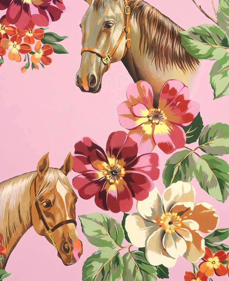 Blossom Stable Pink- Nicoles Prints by Alexander Henry