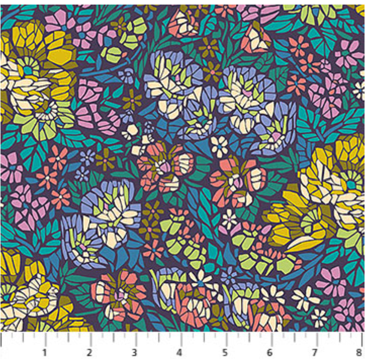 Mosaic Ocean- Rhapsody by Anna Maria Textiles