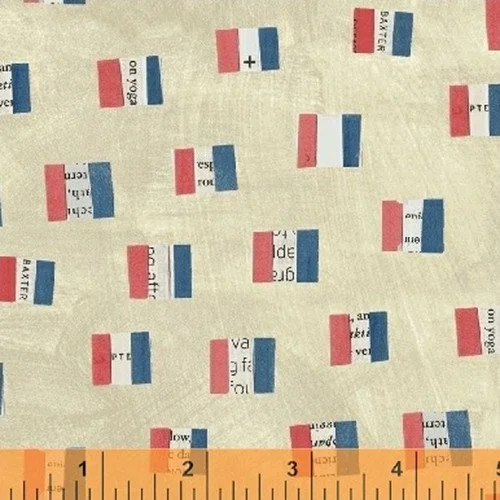 French Flags Sand -Wonder by Carrie Bloomston