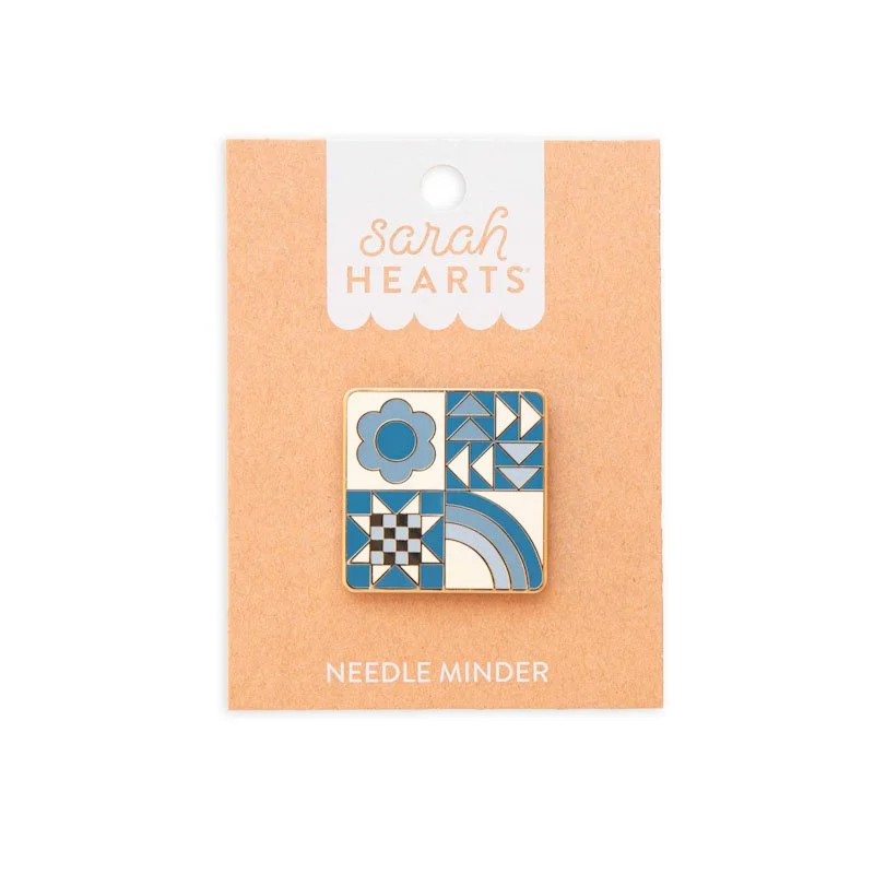 Quilt Block Magnetic Needle Minder-by Sarah Hearts