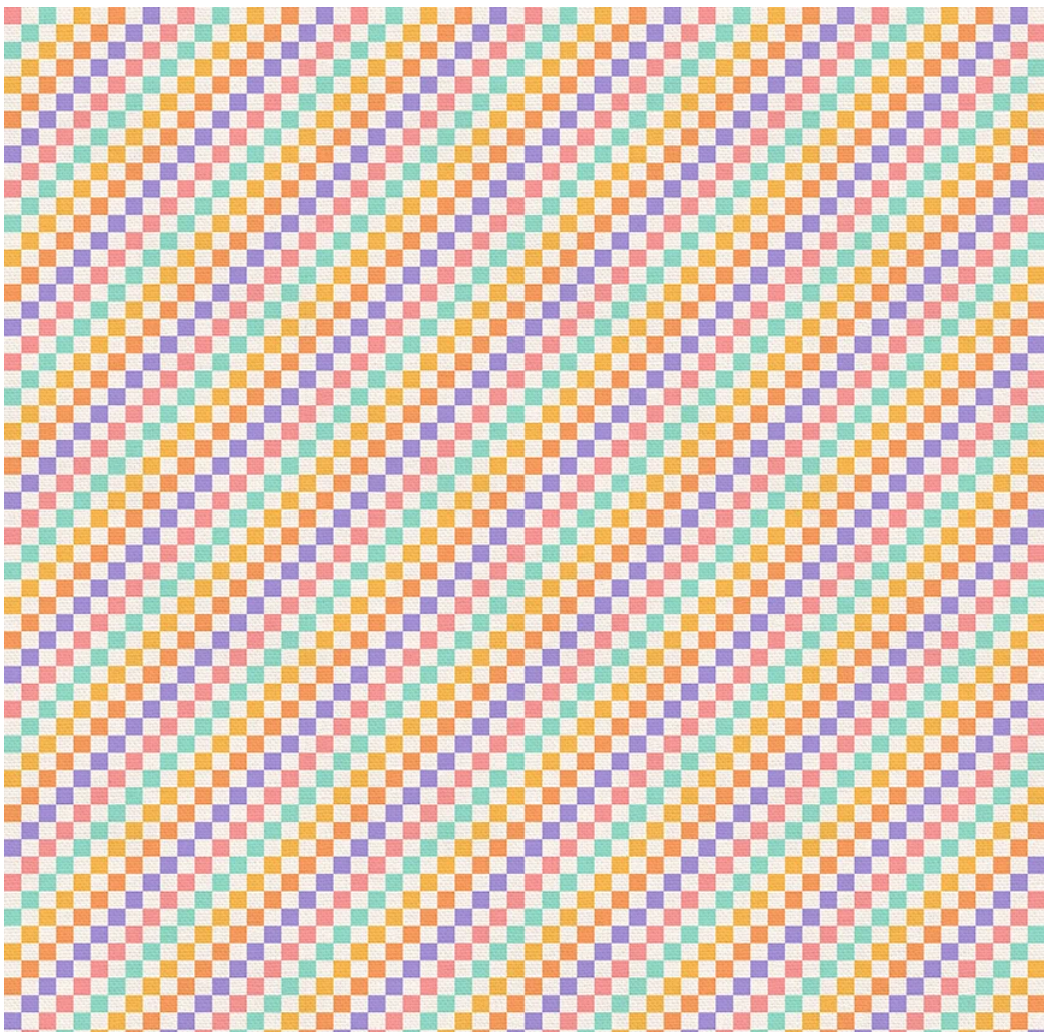 Dancefloor White- Groovy Halloween by PBS Fabrics