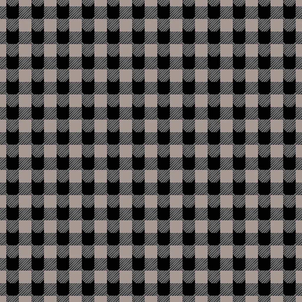 Cat Plaid Pewter-Ghouls Night By Pammie Jane and Dear Stella