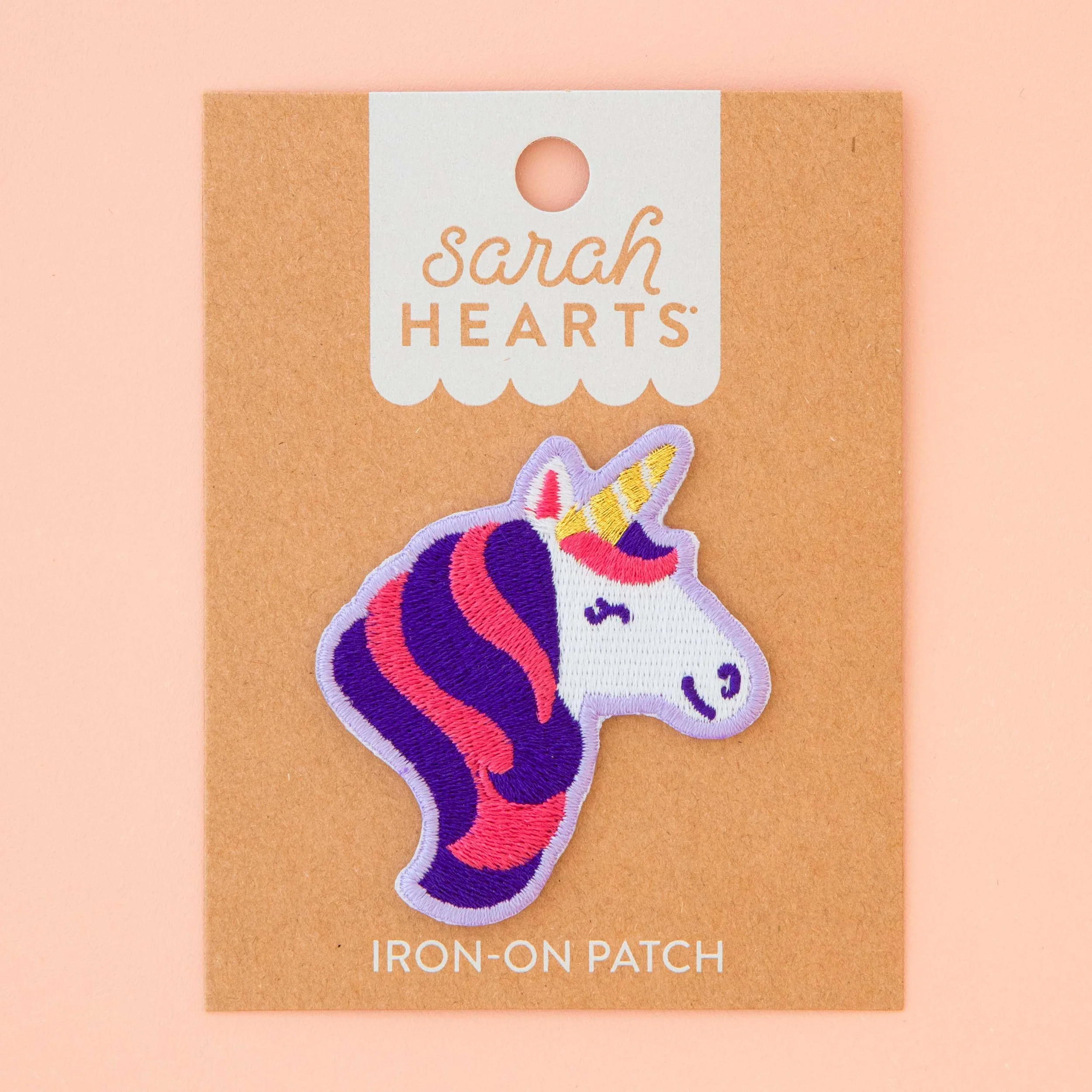 Unicorn Iron-On Patch by Sarah Hearts