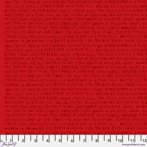 Sing Along Red -12 Days Of Christmas by Cori Dantini