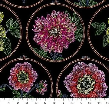 Feeling Hoopful Black- Silhouette by Anna Maria Parry