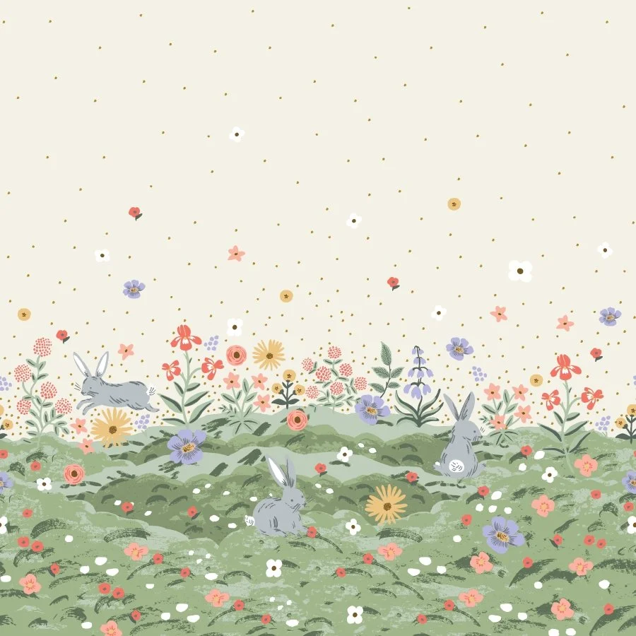 Spring Meadow Cream -Easter II by Rifle Paper Co.